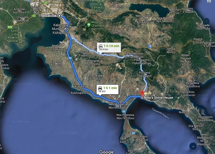 Nikos Stone House 80m From The With Wifi *