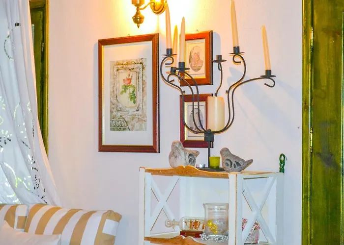 Nikos Stone House 80m From The With Wifi Ferienhaus Gerakini