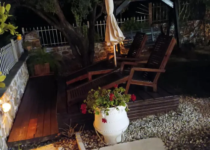 Ferienhaus Nikos Stone House 80m From The With Wifi *